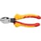 Holex Heavy-duty diagonal side cutter VDE insulated- overall length: 160mm 723551 160 - alternate 1